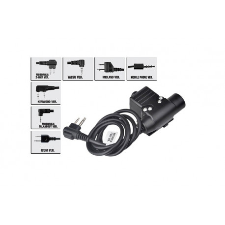 Z-TACTICAL - PTT U94 pour Kenwood Z-TACTICAL - PTT U94 pour Kenwood