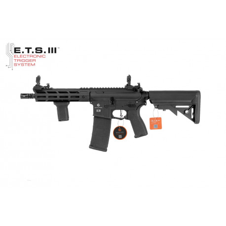 EVOLUTION - Réplique Airsoft M4 RECON S EMR ETS III full métal - NOIR