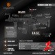 EVOLUTION - Réplique Airsoft M4 RECON S EMR ETS III full métal - NOIR