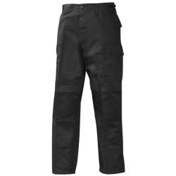 COMMANDO - Pantalon BDU Army Cargo - NOIR