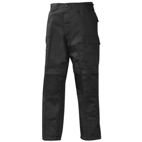 COMMANDO - Pantalon BDU Army Cargo - NOIR