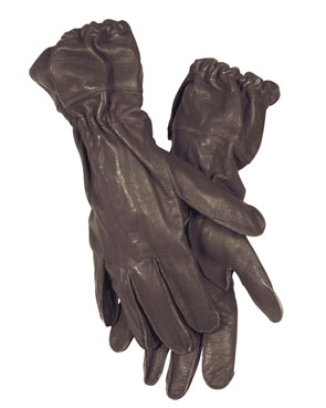 German paratrooper Gloves soft leather (reproduction) - Heritage