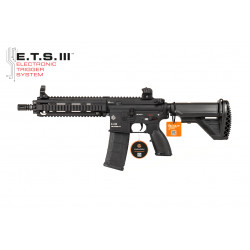 EVOLUTION - Réplique Airsoft E-416 CQB ETS III full métal - NOIR