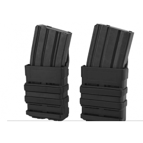 MATRIX - FAST MAG X2 pour chargeurs type M4 - NOIR MATRIX - FAST MAG X2 pour chargeurs type M4 - NOIR