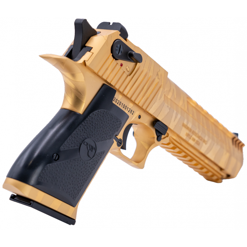 DESERT EAGLE Réplique Airsoft Desert Eagle L6 Tiger Stripes Gold GBB