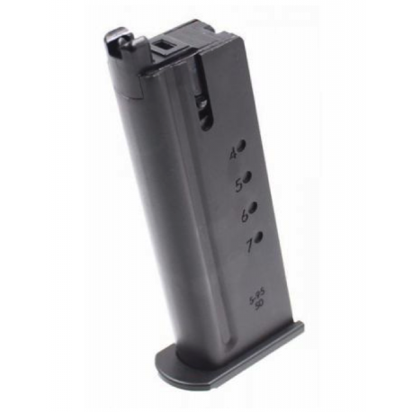 TOKYO MARUI - Chargeur chromé pour Desert Eagle 50AE GBB gaz - 27 billes