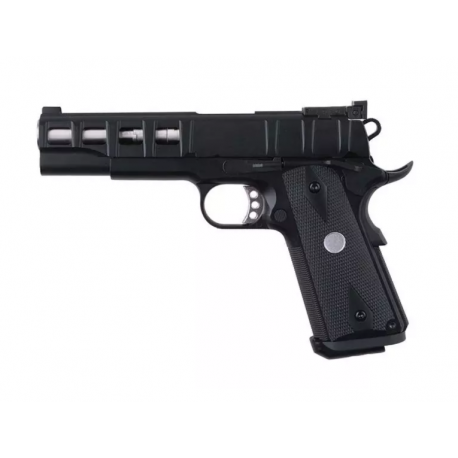 ARMY ARMAMENT - 1911 R32-2 culasse Métal GBB gaz - NOIR ARMY ARMAMENT - 1911 R32-2 culasse Métal GBB gaz - NOIR