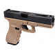 WE - Réplique Pistolet Airsoft G18C Gen 4 GBB Gaz - semi/full auto - NOIR