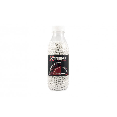 XTREME PRECISION - Bouteille de 2800 Billes BLANCHE 0,28gr