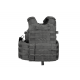 Gilet style 6094A - Porte-plaques - Wolf Grey - Invader Gear