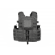Gilet style 6094A - Porte-plaques - Wolf Grey - Invader Gear