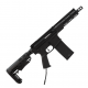 WOLVERINE AIRSOFT - Réplique Airsoft HPA M4 MTW 7" WITH INFERNO ENGINE AND TACTICAL STOCK