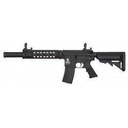 LANCER TACTICAL - Pack réplique airsoft AEG M4 LT-15CB GEN2' SD - Noir