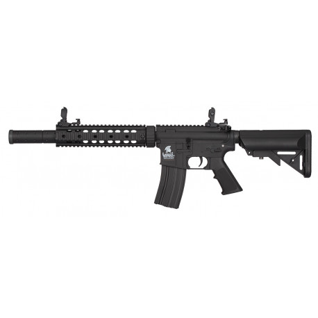 LANCER TACTICAL - Pack réplique airsoft AEG M4 LT-15CB GEN2 14,5' SD - TAN LANCER TACTICAL - Pack réplique airsoft AEG M4 LT-15CB GEN2 14,5' SD - TAN