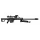 LANCER TACTICAL - Réplique Sniper Airsoft LT-20 M82 1,5J + lunette + Bipied - Noir