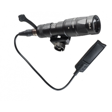 NIGHT EVOLUTION - Mini Lampe M300A + support + Contacteur Déporté - NOIR