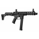 LANCER TACTICAL - Réplique Airsoft AEG LT-35 Gen2 Battle X PDW - NOIR