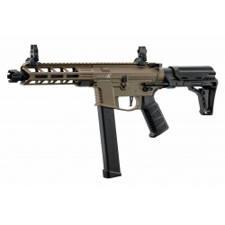 LANCER TACTICAL - Réplique Airsoft AEG LT-35 Gen2 Battle X PDW - NOIR/TAN