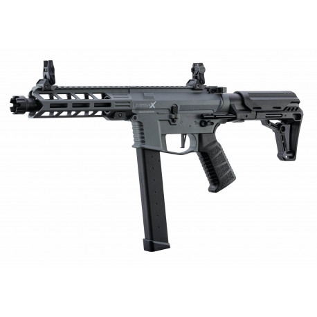 LANCER TACTICAL - Réplique Airsoft AEG LT-35 Gen2 Battle X PDW - NOIR/TAN LANCER TACTICAL - Réplique Airsoft AEG LT-35 Gen2 Battle X PDW - NOIR/TAN