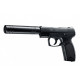Pack Réplique Pistolet Airsoft COMBAT ZONE COP SK GNB Co2 2 Joule