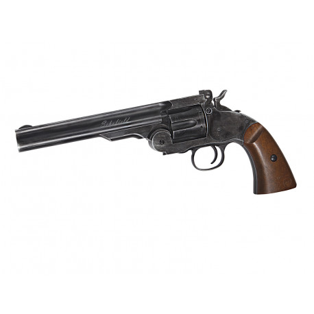ASG - Réplique Airsoft Revolver SCHOFIELD 6" Co2 - 2 Joule ASG - Réplique Airsoft Revolver SCHOFIELD 6" Co2 - 2 Joule