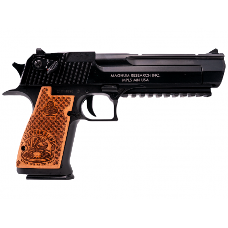 DESERT EAGLE - Réplique Airsoft Desert Eagle L6 Tiger Stripes Gold GBB Gaz