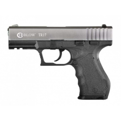 BBLOW - Pistolet d'alarme TR17 9mm balle à blanc - NOIR/FUME