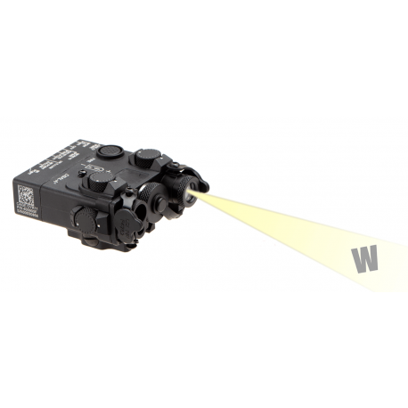 WADSN - Boitier PEQ DBAL-A2 avec laser et lampe - NOIR