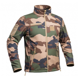 T.O.E CONCEPT - Veste Softshell militaire FIGHTER - CAMO FR/CE