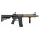 LANCER TACTICAL - Pack Réplique Airsoft M4 AEG LT-18 GEN2 MK18 - Noir/Bronze