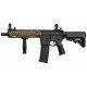 LANCER TACTICAL - Pack Réplique Airsoft M4 AEG LT-18 GEN2 MK18 - Noir/Bronze