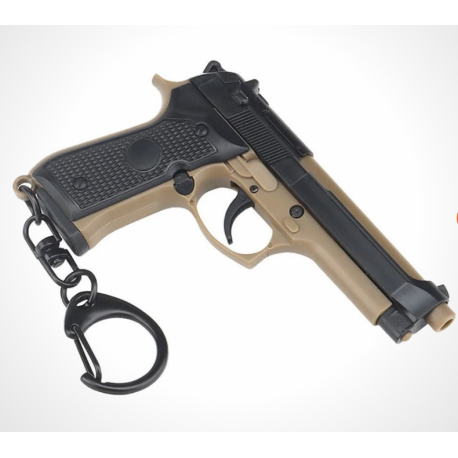 TACTICAL OPS - Porte Clefs M9 - TAN/NOIR TACTICAL OPS - Porte Clefs M9 - TAN/NOIR
