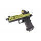 Hi-capa 4.3 Tan/noir Blowback gaz avec point rouge - VORSK