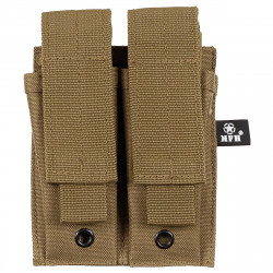 Porte chargeur double MOLLE M4 M16 olive MFH