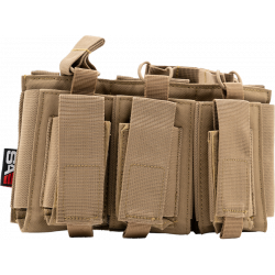 SWISS ARMS - Poche triple chargeurs - TAN