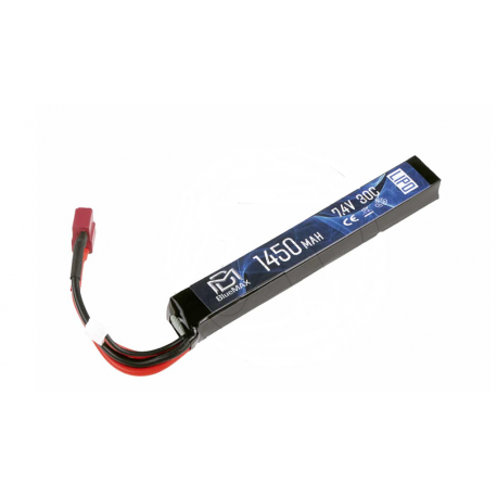 BLUE MAX - Batterie Lipo 7,4V 1450mAh 30C