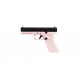 NUPROL - Réplique Pistolet Airsoft RAVEN EU17 GBB Gaz - NOIR/ROSE