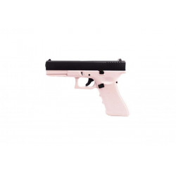 NUPROL - Réplique Pistolet Airsoft RAVEN EU17 GBB Gaz - NOIR/ROSE