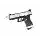 VORSK - Réplique Pistolet Airsoft EU17 GBB gaz - SILVER