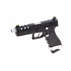 VORSK - Réplique Pistolet Airsoft EU17 GBB gaz - SILVER