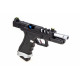 VORSK - Réplique Pistolet Airsoft EU17 VENTED GBB gaz - NOIR