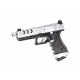 VORSK - Réplique Pistolet Airsoft EU17 GBB gaz - SILVER