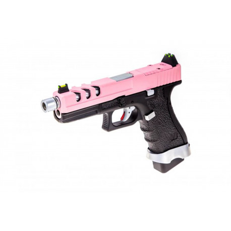 VORSK - Réplique Pistolet Airsoft EU17 GBB gaz - SILVER VORSK - Réplique Pistolet Airsoft EU17 GBB gaz - SILVER
