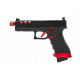 VORSK - Réplique Pistolet Airsoft EU17 VENTED GBB gaz - ROUGE MATCH