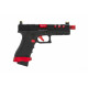 VORSK - Réplique Pistolet Airsoft EU17 VENTED GBB gaz - ROUGE MATCH