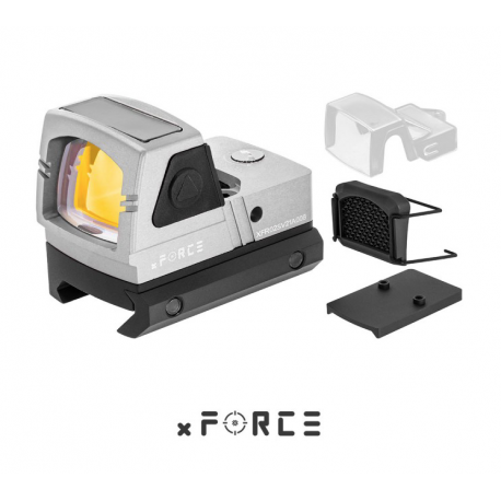 TACTICAL OPS - Viseur point rouge mini solaire - ROUGE TACTICAL OPS - Viseur point rouge mini solaire - ROUGE