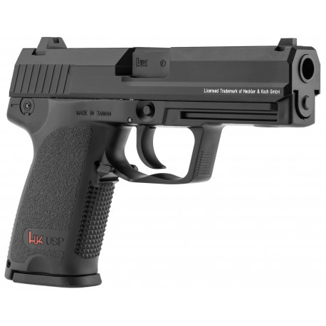 H&K - Réplique Pistolet Airsoft USP GNB Co2 - NOIR