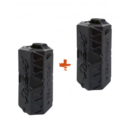 Pack Grenade Airsoft gaz à impact Storm Apocalypse Noir x2 Pack Grenade Airsoft gaz à impact Storm Apocalypse Noir x2