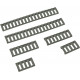 FMA - Cache rails en silicone - ROSE