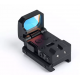 AIMO - Mini viseur point rouge FLIP DOT rabattable - NOIR